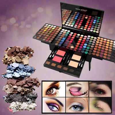 180 Colors Eyeshadow Palette - Piano-Shaped Makeup Palette Set - Shop FeFe’s Fashion LLC