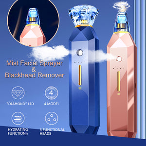 2-IN-1 Blackhead Remover Vacuum for Deep Cleansing, Acne Removal, and Facial Moisture Sprayer - Shop FeFe’s Fashion LLC