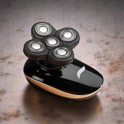 5 In 1 4D Bald Head Electric Shaver - Rechargeable Shaver for a Smooth Shave - Shop FeFe’s Fashion LLC
