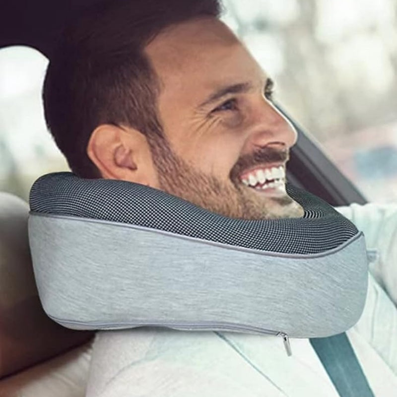 Travel Neck Pillow Durable U-Shaped Travel Memory Cotton Nap Neck Pillow Non-Deformed Airplane Cushion - Shop FeFe’s Fashion LLC