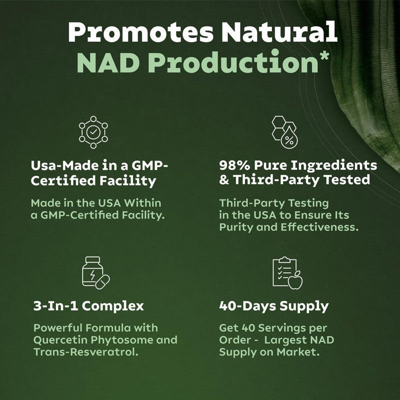 60 Capsules Of Nadcore Nicotinamide Nucleosides