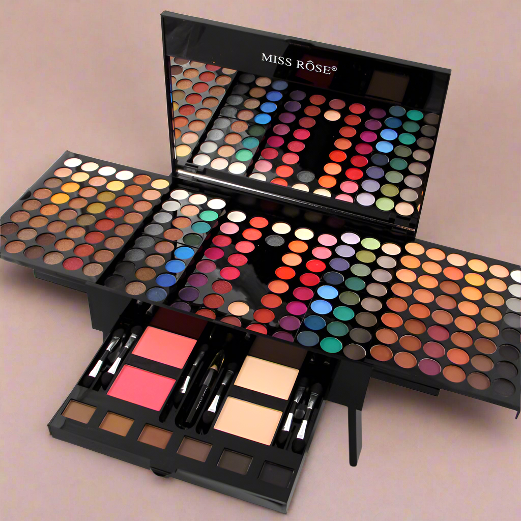 180 Colors Eyeshadow Palette - Piano-Shaped Makeup Palette Set - Shop FeFe’s Fashion LLC