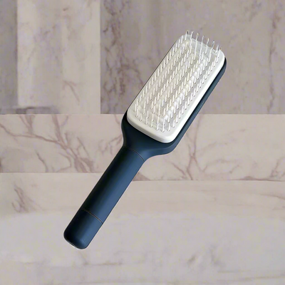 4 In 1 Self Cleaning Hair Brush New Self-Cleaning Anti-Static Massage Comb Scalable Rotate Lifting Self Cleaning Hairbrush - Shop FeFe’s Fashion LLC