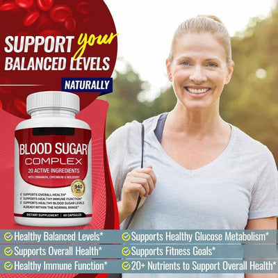 Hard Capsules Of Blood Glucose Complex - undefined