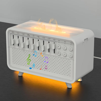 3 In 1 Bluetooth Speaker Humidifier with White Noise, Sleep Night Light & 8 Nature Sounds - Shop FeFe’s Fashion LLC