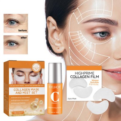 Collagen Eye Mask Spray Set - Shop FeFe’s Fashion LLC