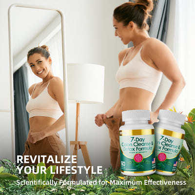 7-Day Colon Cleanse & Detox Formula Capsulese - Shop FeFe’s Fashion LLC