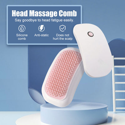 Electric Scalp Massager Scalp Massage Machine Head Massager Scraper Head Scratcher Mini Hair Massage Scalp Scrub Brush - Shop FeFe’s Fashion LLC